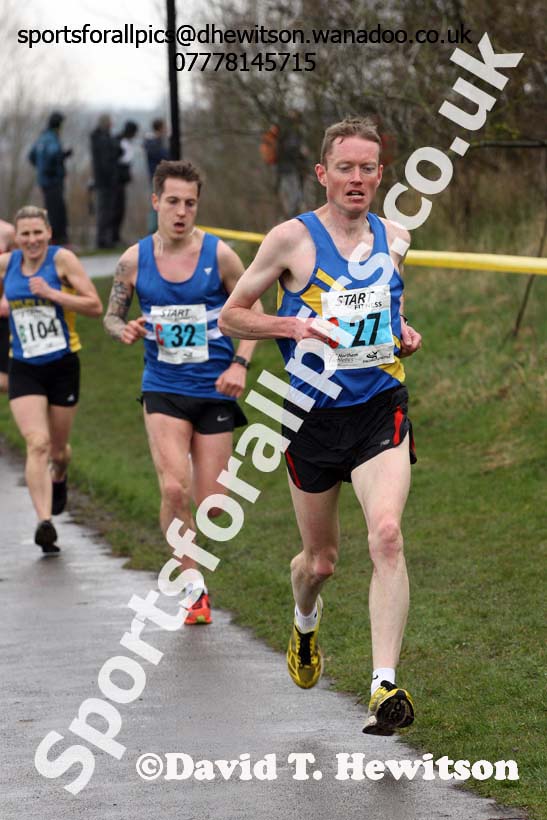 Senior mens Northern 12 Stage Road Relay, Sunderland. Photo: David T. Hewitson/Sports for All Pics